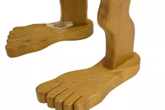 hocker-menschliche-Fussbeine